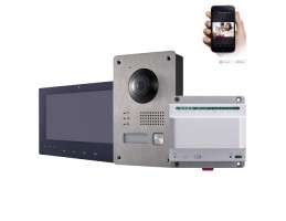 Kit Video-porteiro SAFIRE 2-Fios Superficie IP AntiVandalo